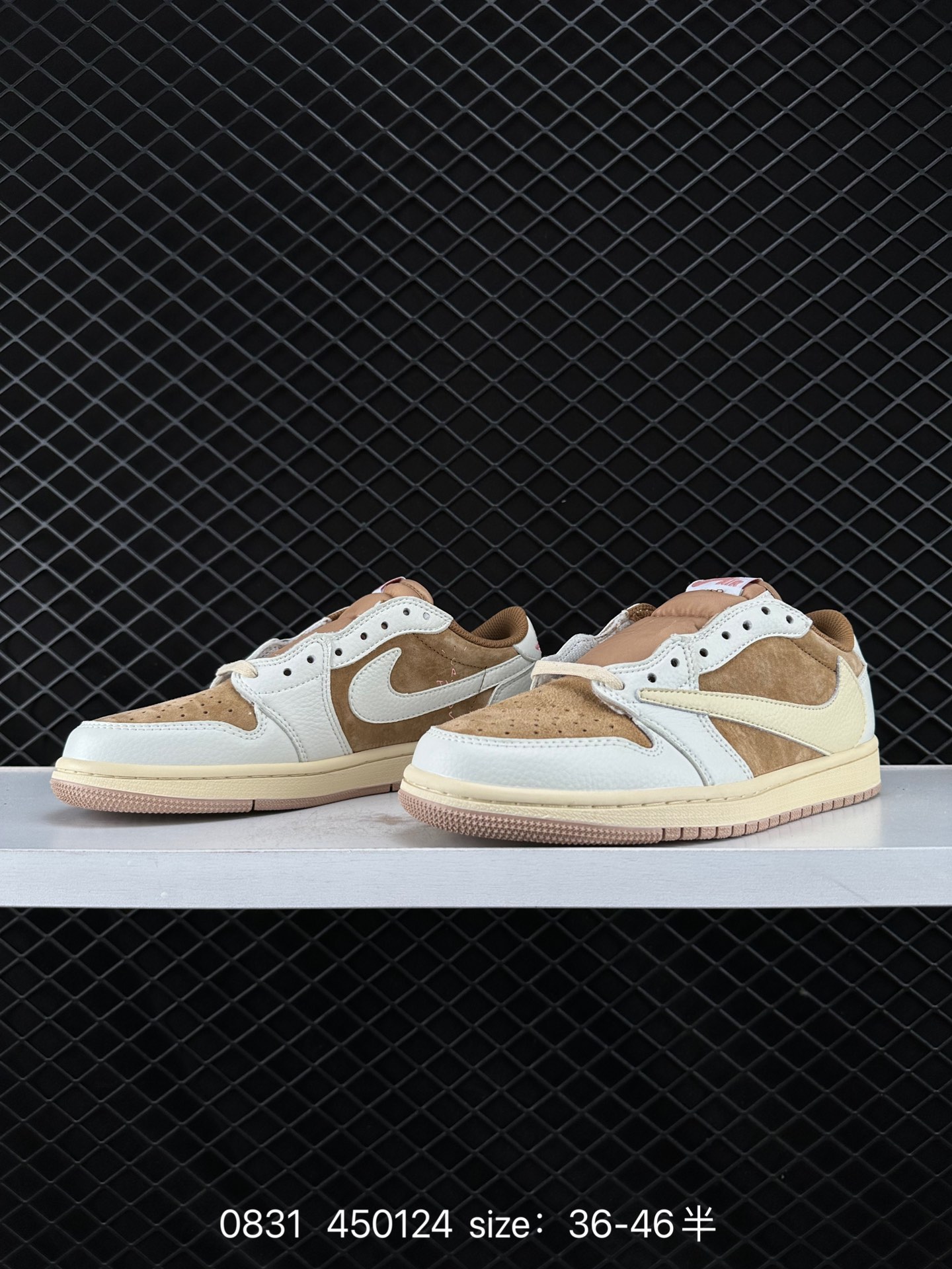 fragment design x Travis Scott x Nike Air Jordan 1 Low OG SP”Black/Green Toe“